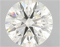 Diamante Natural 0.90 quilates, Redondo , Color K, claridad VVS2 y certificado GIA