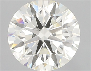 Picture of Natural Diamond 0.90 Carats, Round with Excellent Cut, K Color, VVS2 Clarity and Certified by GIA