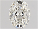 Diamante Natural 0.73 quilates, Ovalado , Color H, claridad VVS1 y certificado GIA