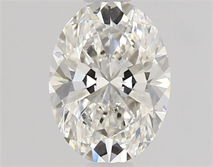 Foto Diamante Natural 0.73 quilates, Ovalado , Color H, claridad VVS1 y certificado GIA de
