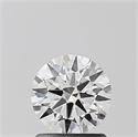Lab Grown Diamond 1.01 Carats, Round with Excellent Cut, F Color, VVS2 Clarity and Certified by IGI