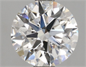 Del inventario de diamantes de laboratorio, 2.04 quilates, Redondo , Color D, claridad VVS2 y certificado IGI