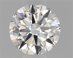 Picture of Natural Diamond 0.40 Carats, Round with Excellent Cut, J Color, VVS1 Clarity and Certified by GIA