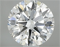 Natural Diamond 0.70 Carats, Round with Excellent Cut, E Color, SI1 Clarity and Certified by GIA