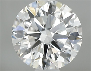 Picture of Natural Diamond 0.70 Carats, Round with Excellent Cut, E Color, SI1 Clarity and Certified by GIA
