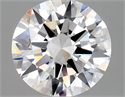 Diamante Natural 0.60 quilates, Redondo , Color E, claridad IF y certificado GIA