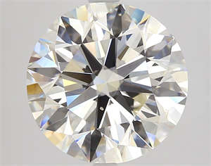 Picture of Natural Diamond 5.01 Carats, Round with Excellent Cut, J Color, SI1 Clarity and Certified by GIA