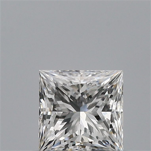Picture of Natural Diamond 0.42 Carats, Princess with  Cut, D Color, VS1 Clarity and Certified by GIA