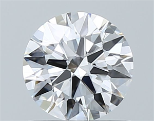 Picture of Natural Diamond 0.70 Carats, Round with Excellent Cut, D Color, VS1 Clarity and Certified by GIA