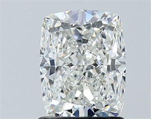 Foto Diamante Natural 1.51 quilates, Del cojín , Color H, claridad SI1 y certificado GIA de