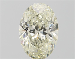 Picture of Natural Diamond 1.51 Carats, Oval with  Cut, J Color, SI1 Clarity and Certified by IGI