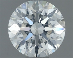 Picture of Natural Diamond 0.82 Carats, Round with Excellent Cut, I Color, SI2 Clarity and Certified by GIA