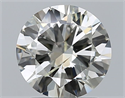 Natural Diamond 1.50 Carats, Round with Very Good Cut, J Color, SI2 Clarity and Certified by IGI