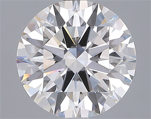 Picture of Lab Grown Diamond 3.02 Carats, Round with Ideal Cut, E Color, VS1 Clarity and Certified by IGI