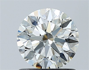 Foto Diamante Natural 0.90 quilates, Redondo , Color J, claridad SI1 y certificado GIA de