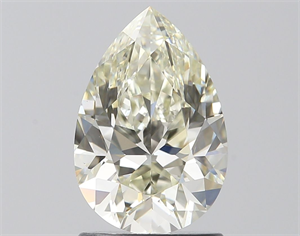 Picture of Natural Diamond 1.50 Carats, Pear with  Cut, L Color, VS1 Clarity and Certified by GIA