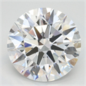 Del inventario de diamantes de laboratorio, 3.60 quilates, Redondo , Color D, claridad VVS1 y certificado IGI