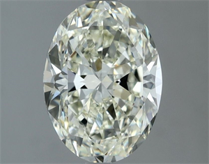 Picture of Natural Diamond 1.51 Carats, Oval with  Cut, J Color, VS1 Clarity and Certified by IGI