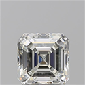 Diamante Natural 1.50 quilates, Asscher , Color I, claridad VVS1 y certificado GIA