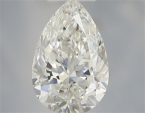 Foto Diamante Natural 0.37 quilates, De pera , Color G, claridad VS1 y certificado IGI de