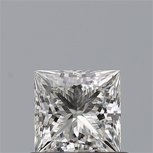 Foto Diamante Natural 0.56 quilates, Princesa , Color H, claridad VS1 y certificado GIA de