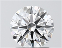 Lab Grown Diamond 1.50 Carats, Round with Ideal Cut, E Color, VVS2 Clarity and Certified by IGI