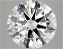 Del inventario de diamantes de laboratorio, 4.03 quilates, Redondo , Color E, claridad VS1 y certificado IGI