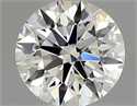 Diamante Natural 0.54 quilates, Redondo , Color H, claridad VVS2 y certificado GIA