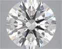 Del inventario de diamantes de laboratorio, 4.51 quilates, Redondo , Color G, claridad VS2 y certificado IGI