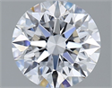 Lab Grown Diamond 2.04 Carats, Round with Excellent Cut, E Color, IF Clarity and Certified by IGI