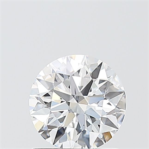 Picture of Lab Grown Diamond 1.02 Carats, Round with Ideal Cut, D Color, VS2 Clarity and Certified by IGI