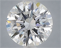 Lab Grown Diamond 1.57 Carats, Round with Excellent Cut, D Color, VS1 Clarity and Certified by IGI