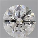 Lab Grown Diamond 3.01 Carats, Round with Ideal Cut, F Color, VS1 Clarity and Certified by IGI