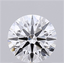 Lab Grown Diamond 1.01 Carats, Round with Ideal Cut, D Color, VVS1 Clarity and Certified by IGI