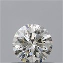 Natural Diamond 0.41 Carats, Round with Excellent Cut, G Color, VVS2 Clarity and Certified by IGI
