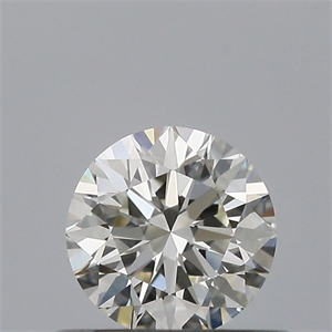 Picture of Natural Diamond 0.41 Carats, Round with Excellent Cut, G Color, VVS2 Clarity and Certified by IGI