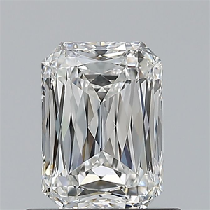 Picture of Natural Diamond 0.84 Carats, Radiant with  Cut, G Color, VVS1 Clarity and Certified by GIA
