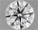 Diamante Natural 0.70 quilates, Redondo , Color D, claridad VVS1 y certificado GIA