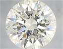 Diamante Natural 2.01 quilates, Redondo , Color K, claridad VVS2 y certificado IGI