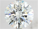 Natural Diamond 3.04 Carats, Round with Excellent Cut, E Color, VVS1 Clarity and Certified by GIA