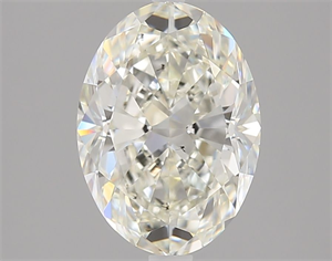 Foto Diamante Natural 2.70 quilates, Ovalado , Color J, claridad SI1 y certificado GIA de