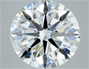Natural Diamond 4.80 Carats, Round with Excellent Cut, F Color, VS2 Clarity and Certified by GIA