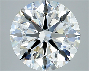 Picture of Natural Diamond 4.80 Carats, Round with Excellent Cut, F Color, VS2 Clarity and Certified by GIA