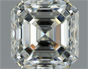 Diamante Natural 1.01 quilates, Asscher , Color J, claridad FL y certificado GIA