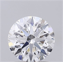 Lab Grown Diamond 1.26 Carats, Round with Ideal Cut, E Color, VS1 Clarity and Certified by IGI