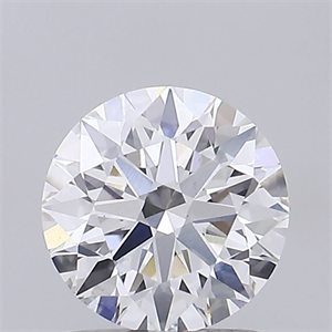 Picture of Lab Grown Diamond 1.26 Carats, Round with Ideal Cut, E Color, VS1 Clarity and Certified by IGI