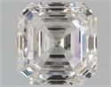 Diamante Natural 1.01 quilates, Asscher , Color H, claridad VVS2 y certificado GIA