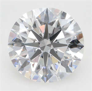 Picture of Lab Grown Diamond 4.11 Carats, Round with Excellent Cut, D Color, VVS1 Clarity and Certified by GIA