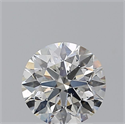 Natural Diamond 1.58 Carats, Round with Excellent Cut, G Color, SI2 Clarity and Certified by GIA