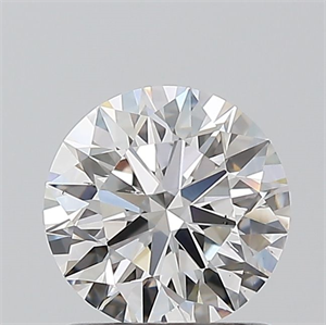 Picture of Natural Diamond 1.01 Carats, Round with Excellent Cut, H Color, SI1 Clarity and Certified by GIA
